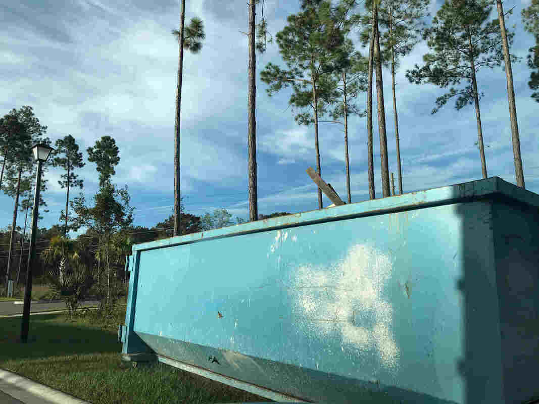 roll off dumpster rental truck in Lakeland, Florida